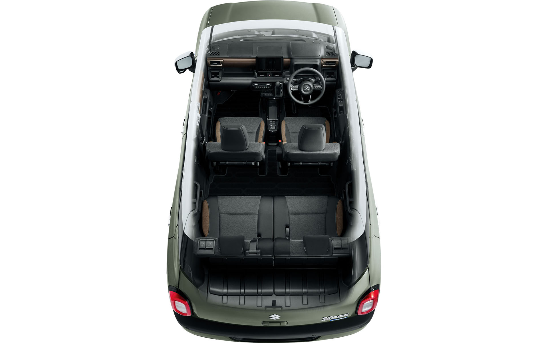 新型クロスビーのインテリア