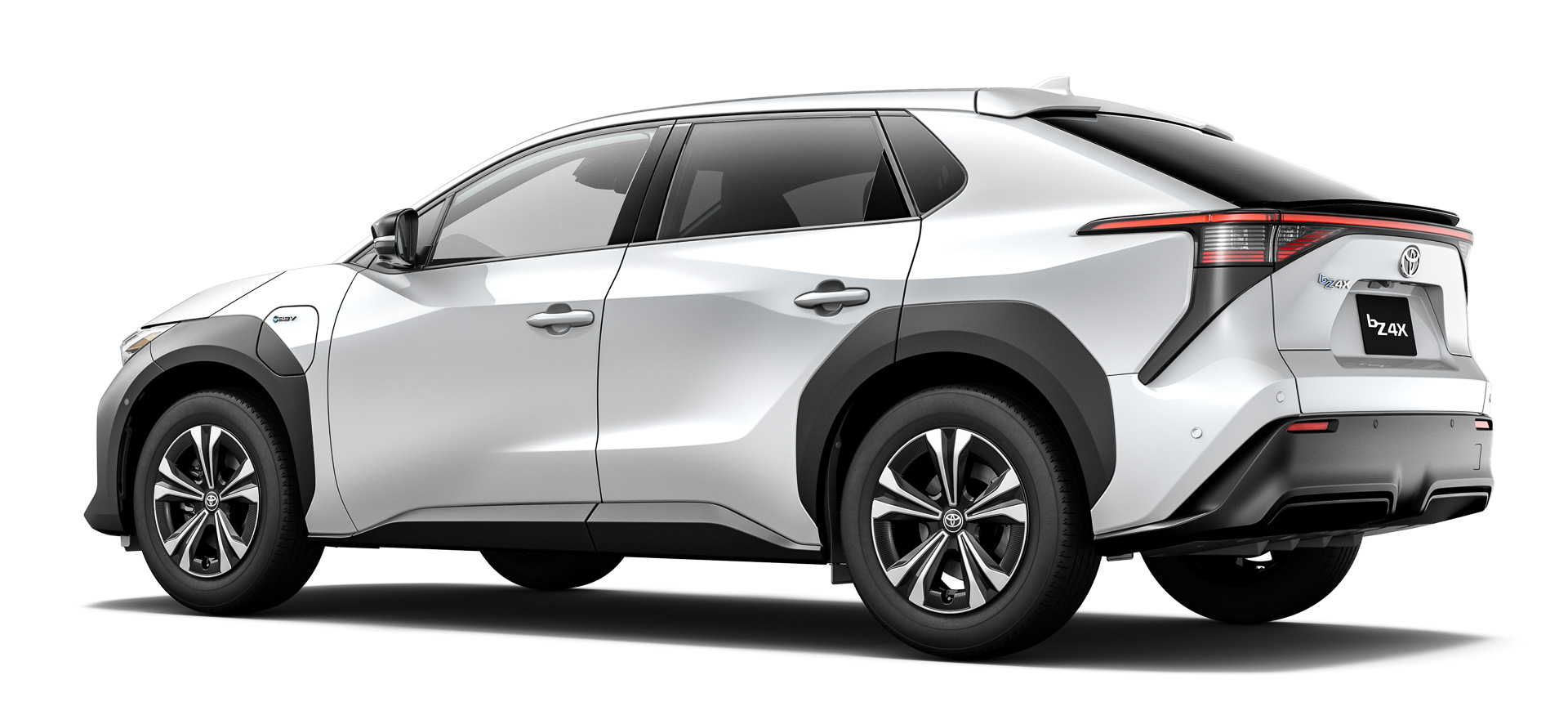 bZ4X G。ボディカラーはプラチナホワイトパールマイカ