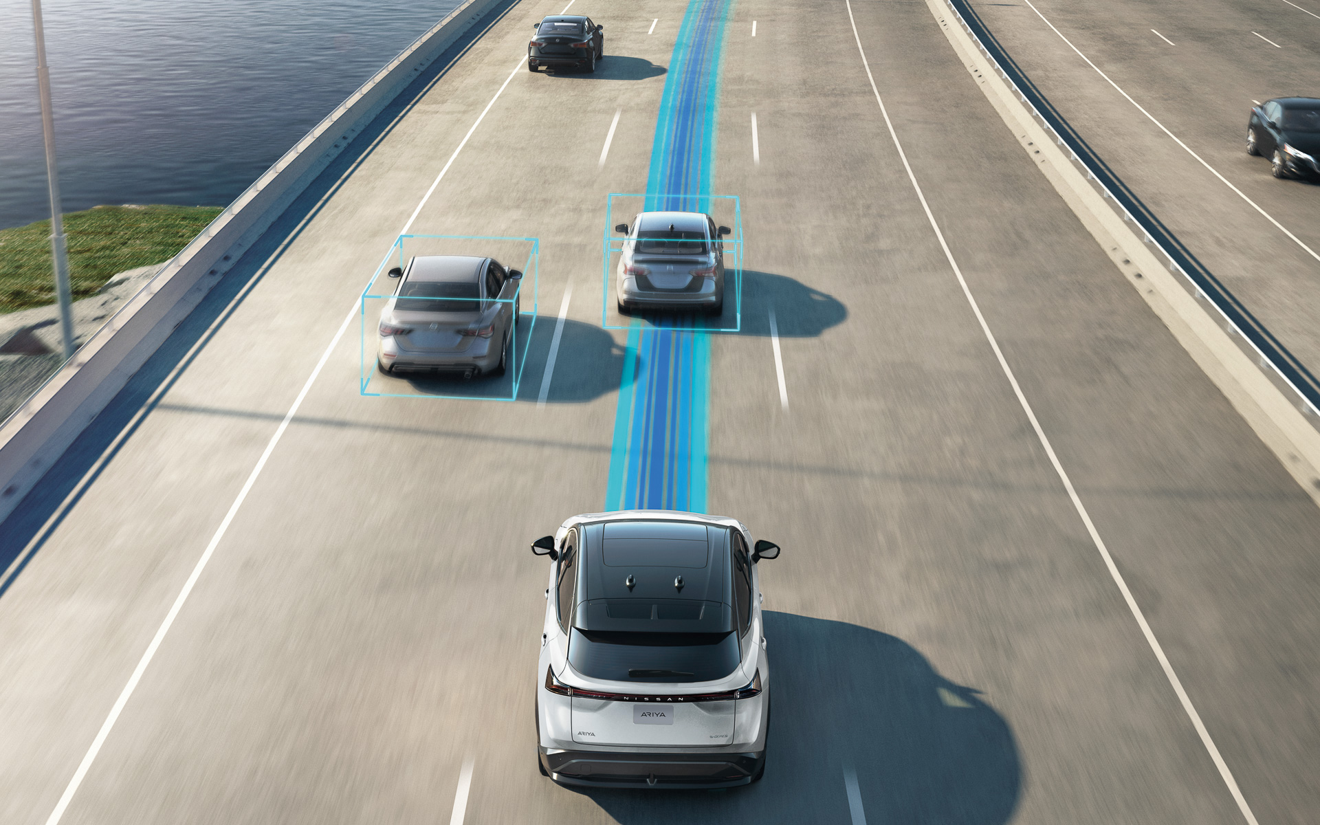 「ニッサン インテリジェント モビリティ」の知能化技術「プロパイロット2.0」や「プロパイロット リモート パーキング」なども採用している