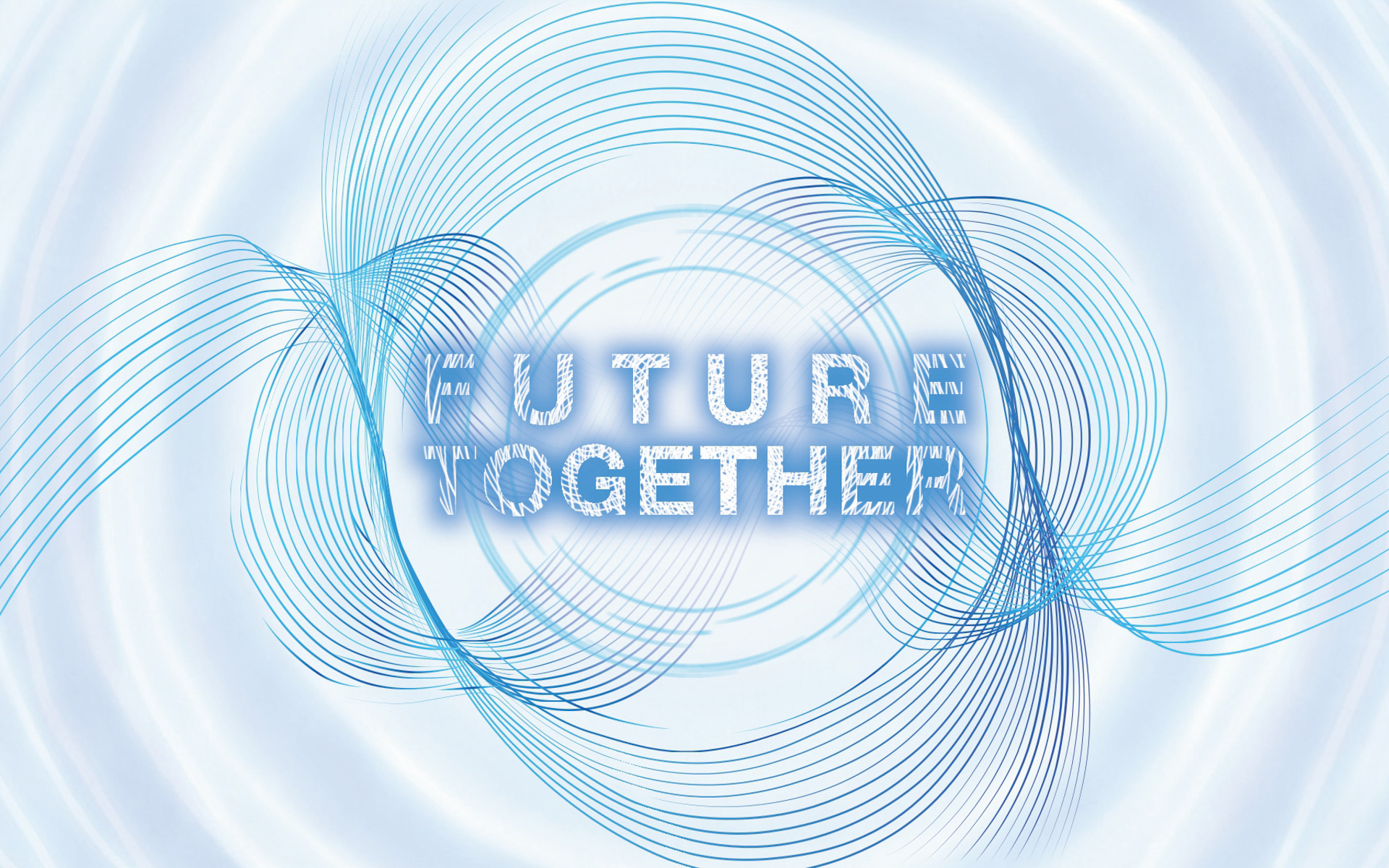 ジャパンモビリティショー2025における三菱ふそうトラック・バスのブースコンセプトイメージ「FUTURE TOGETHER」