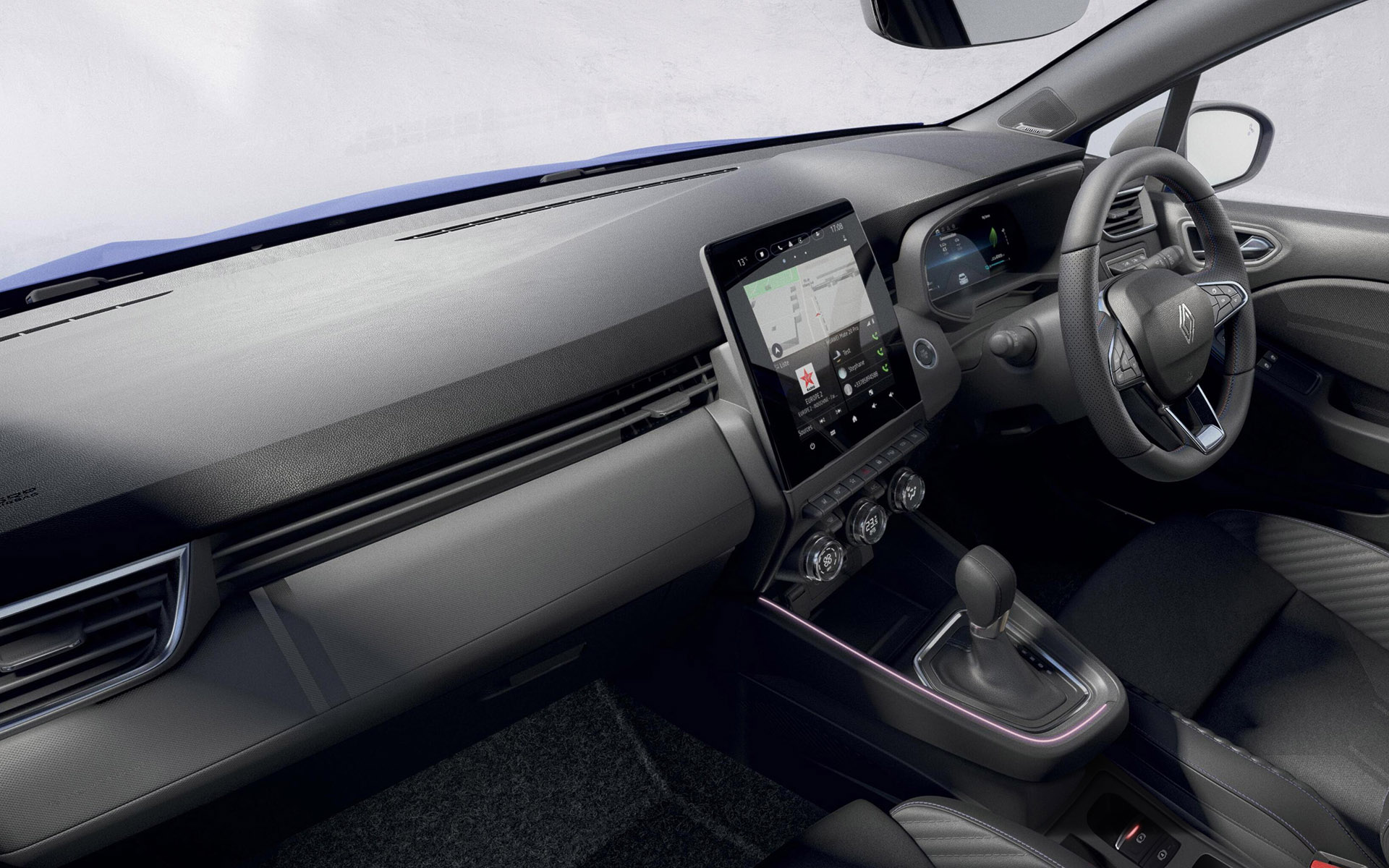 ルーテシア エスプリ アルピーヌ フルハイブリッド E-TECHのインテリア