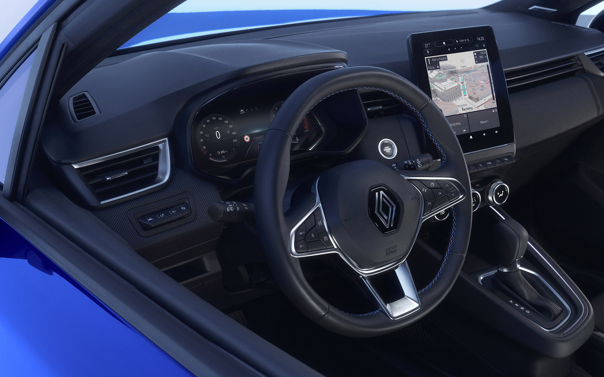 ルーテシア エスプリ アルピーヌ フルハイブリッド E-TECHのインテリア