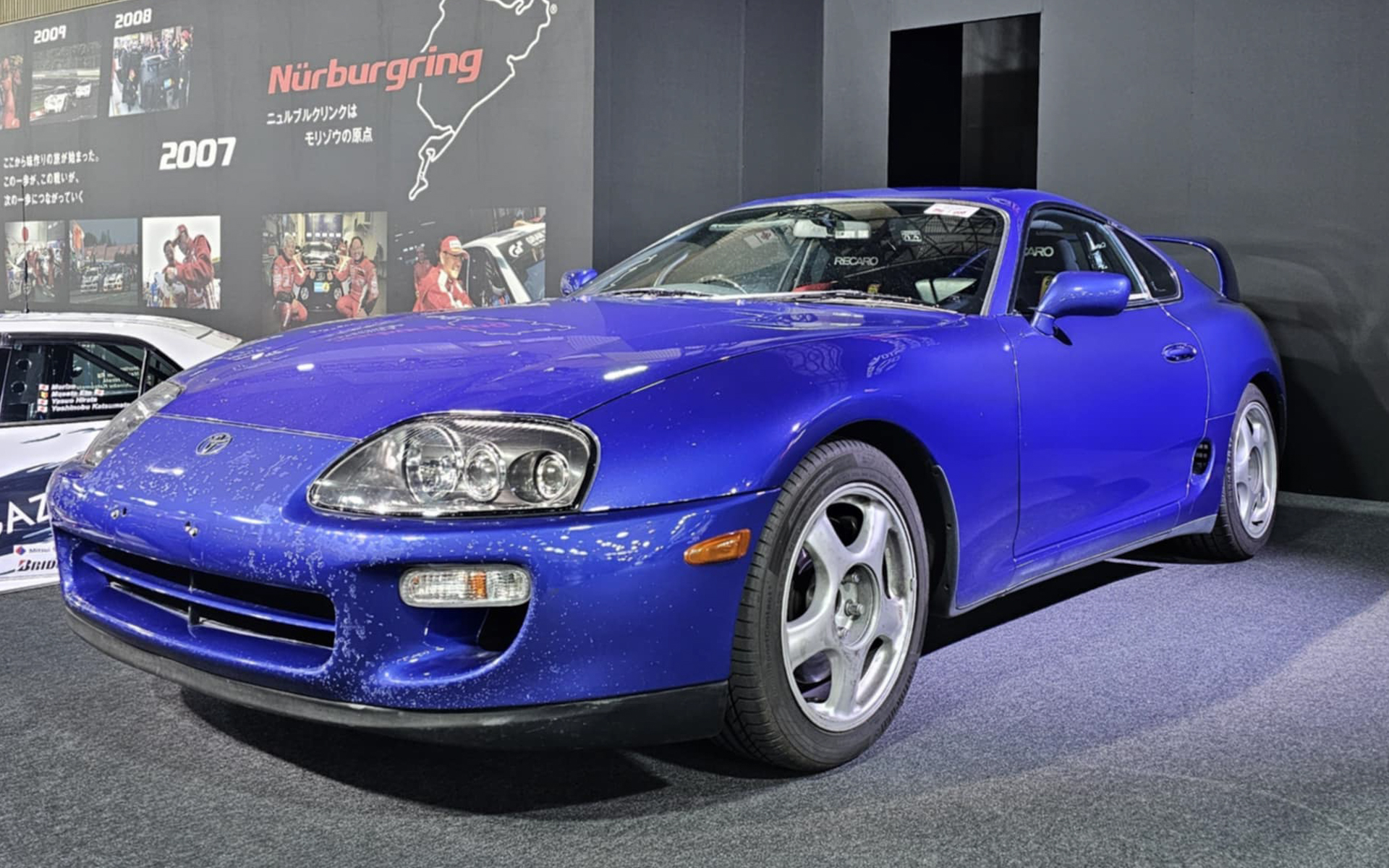 モリゾウ（豊田章男氏）が実際にニュルで運転特訓に使用していた80スープラ