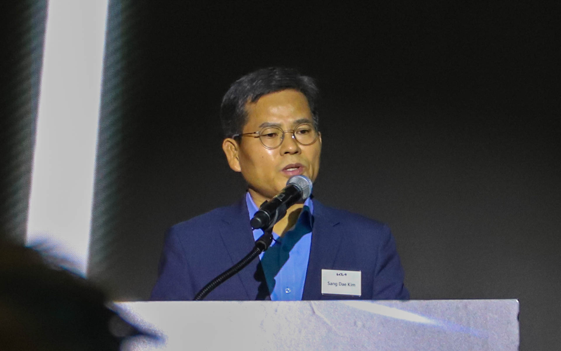 Kia Corporation 副社長 Head of PBV Business Division キム・サンデ氏