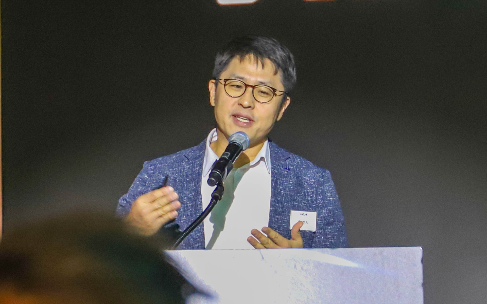 Kia Corporation Head of MSV Project Group 3 スコット・ジュ氏