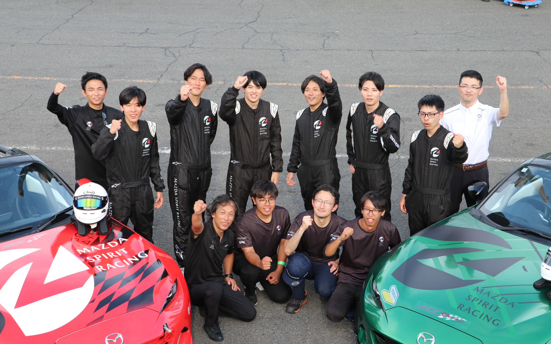 チャレプロ3期生はマツ耐を終え、さらなる飛躍を誓った