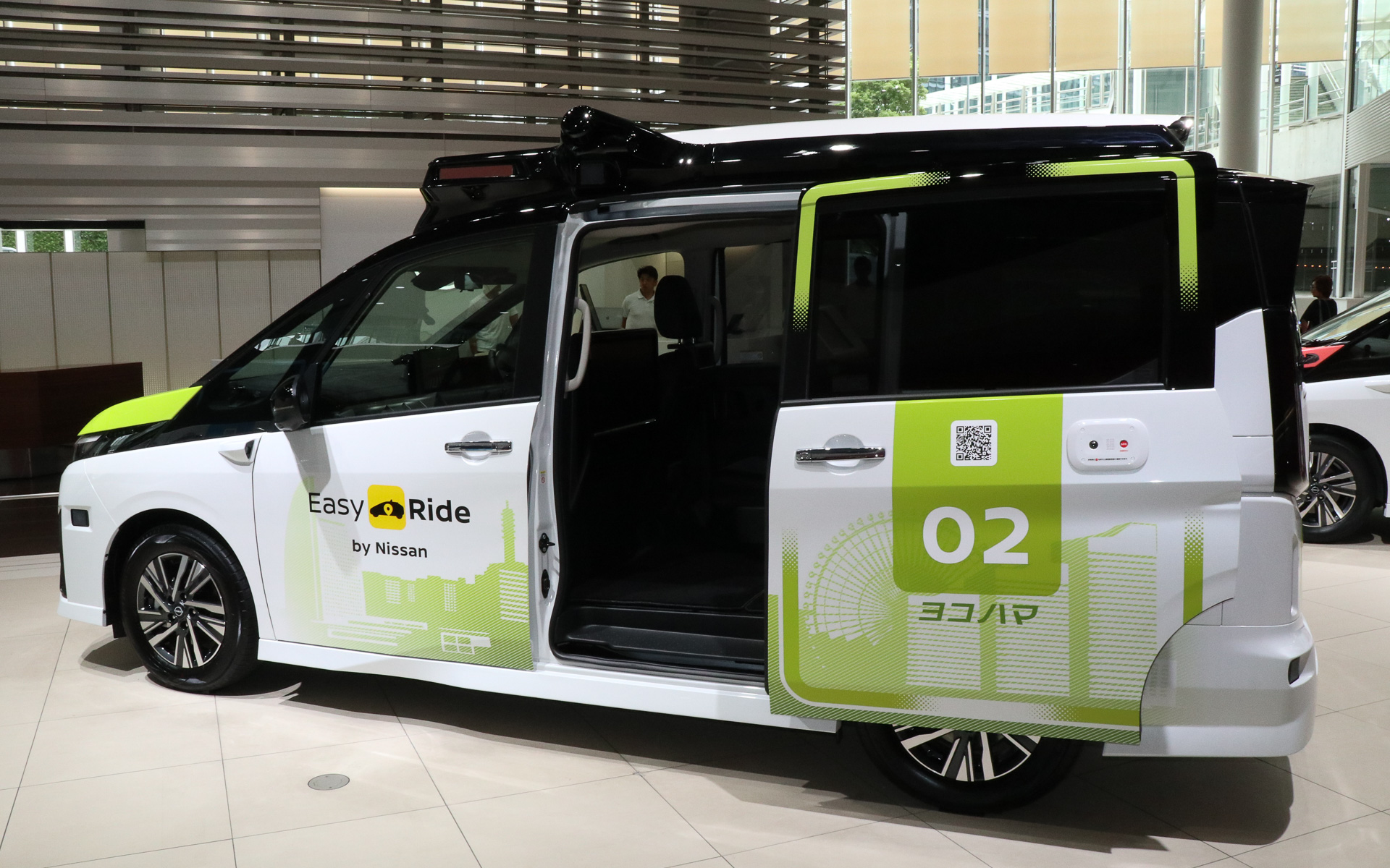 セレナ L4技術検証車両のデザインコンセプトは「どこでもドア」