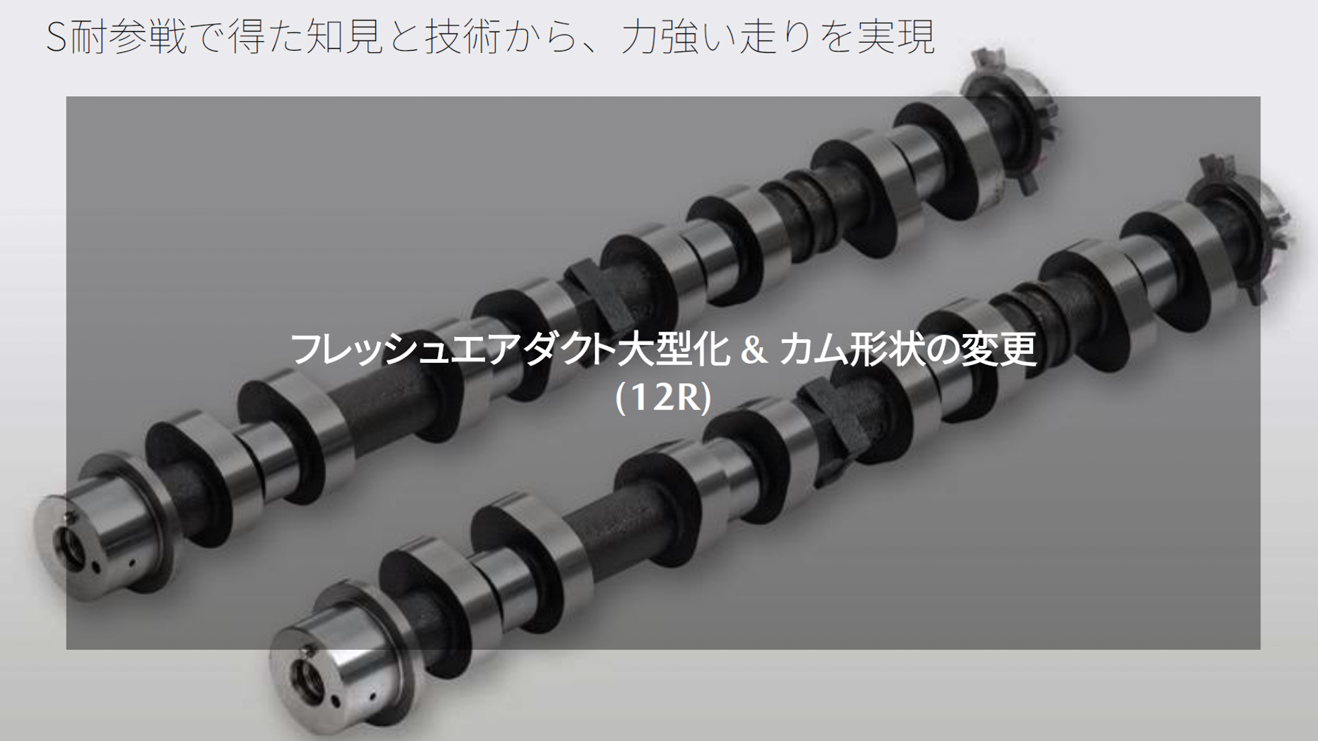 12Rのエンジンの特徴