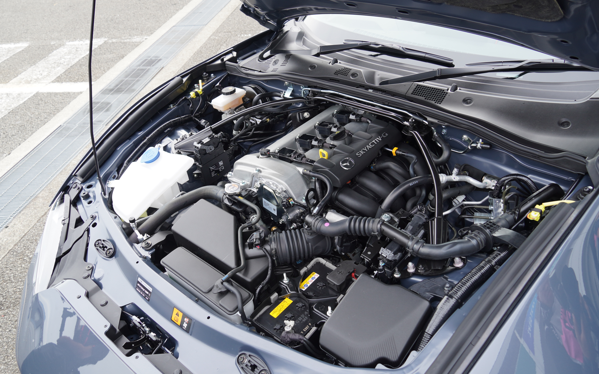 MAZDA SPIRIT RACING ROADSTERの2.0リッターエンジン