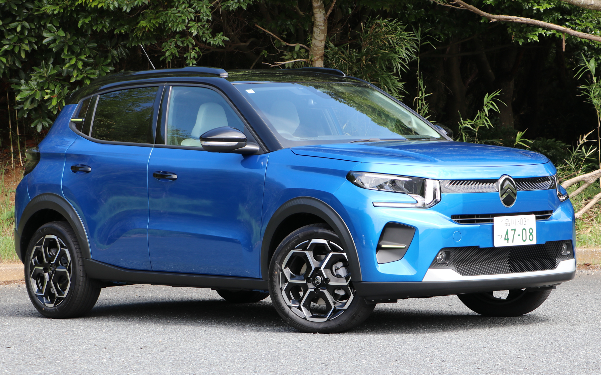 シトロエン新型「C3ハイブリッド」を試乗する機会を得た。試乗車は上級グレードの「MAX」だ