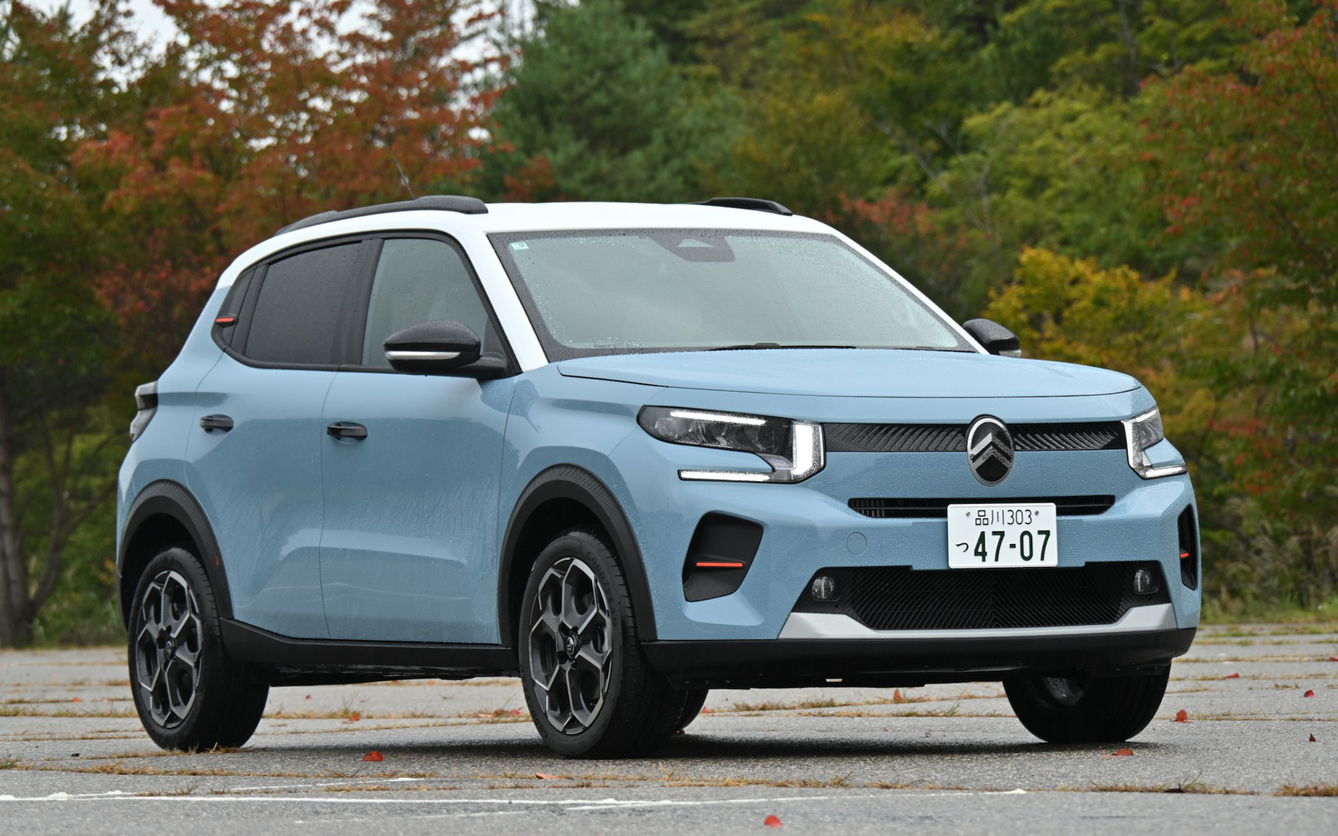 新型シトロエン「C3ハイブリッド」のエクステリア