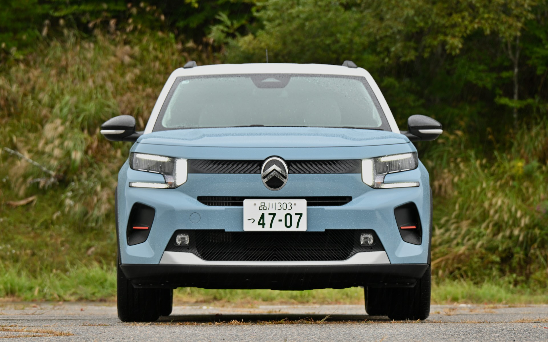 写真は「C3マックスハイブリッド」のブルーモンテカルロ/ホワイトのバイトーンルーフカラー