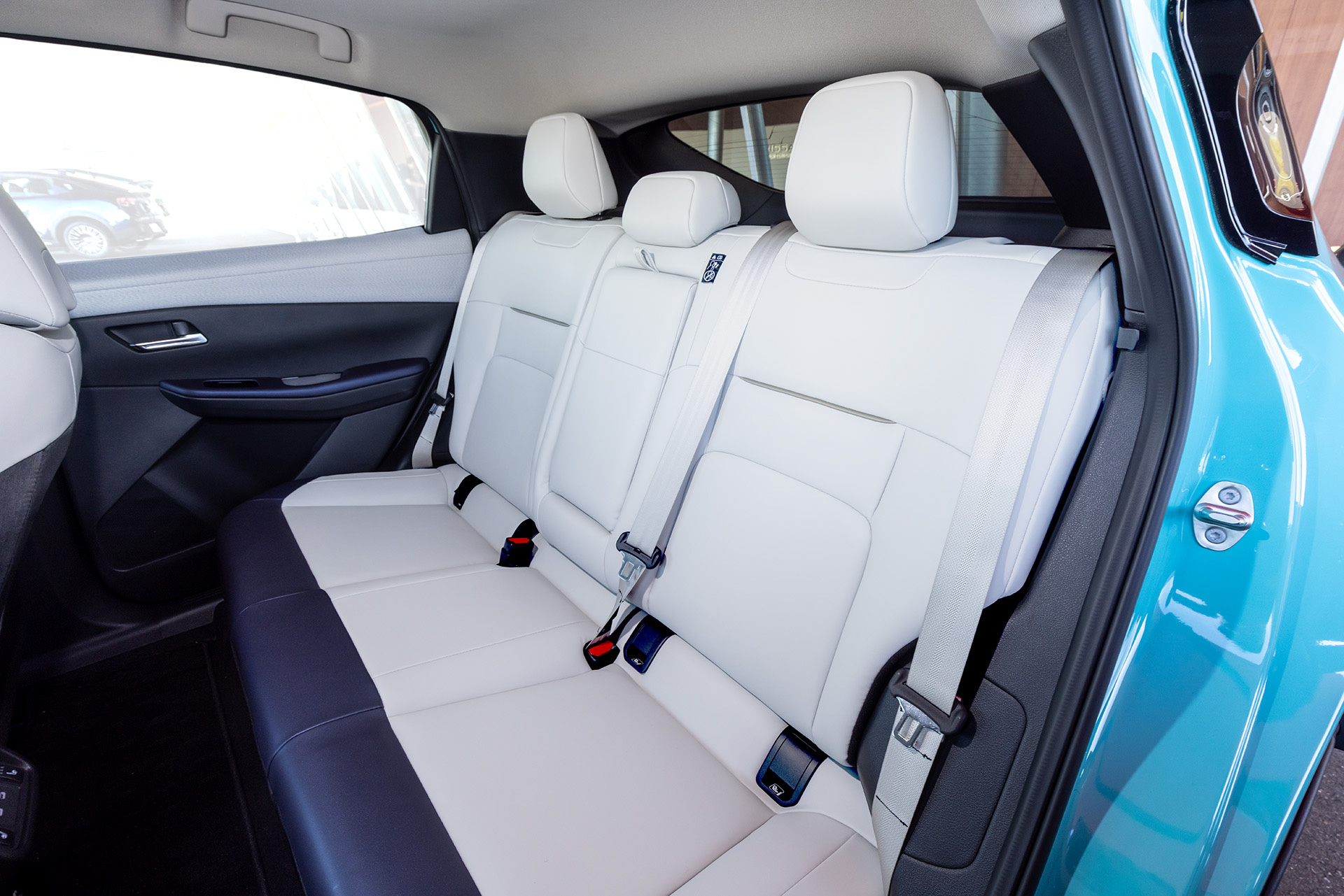 B7 Gのリアシート