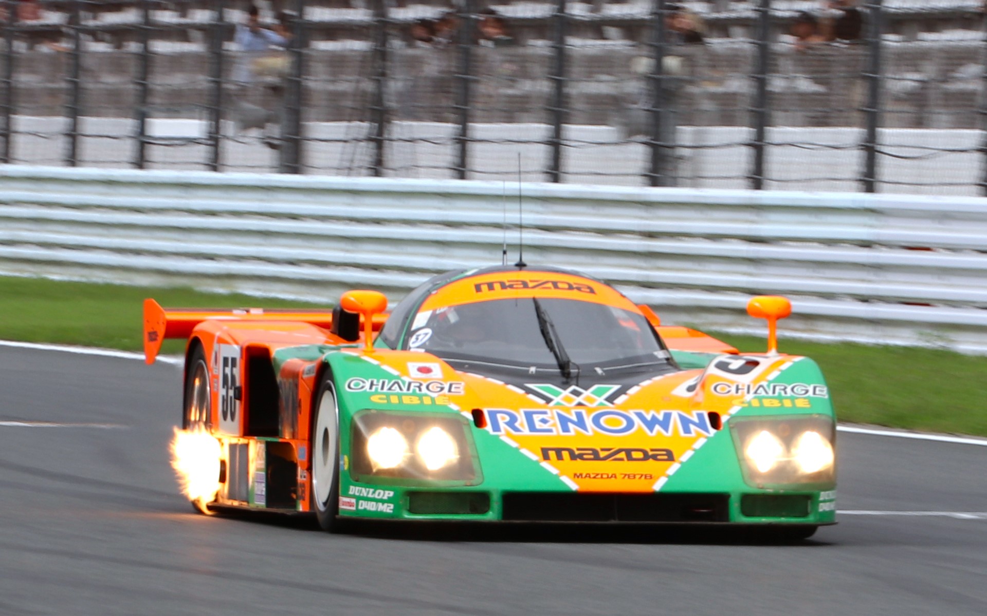 マツダファンフェスタ2025でル・マン24時間優勝マシン「787B」が元気な姿を披露した