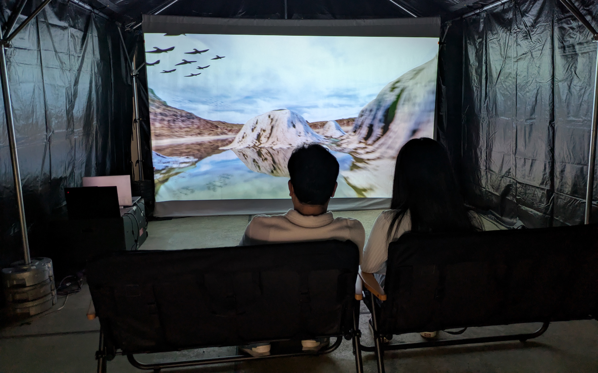 4種類の異なるテーマのサウンドを聞き、どれがよかったをアンケート。アンケートの結果は未来のマツダが作るBEVに活用されるかもしれないとのこと