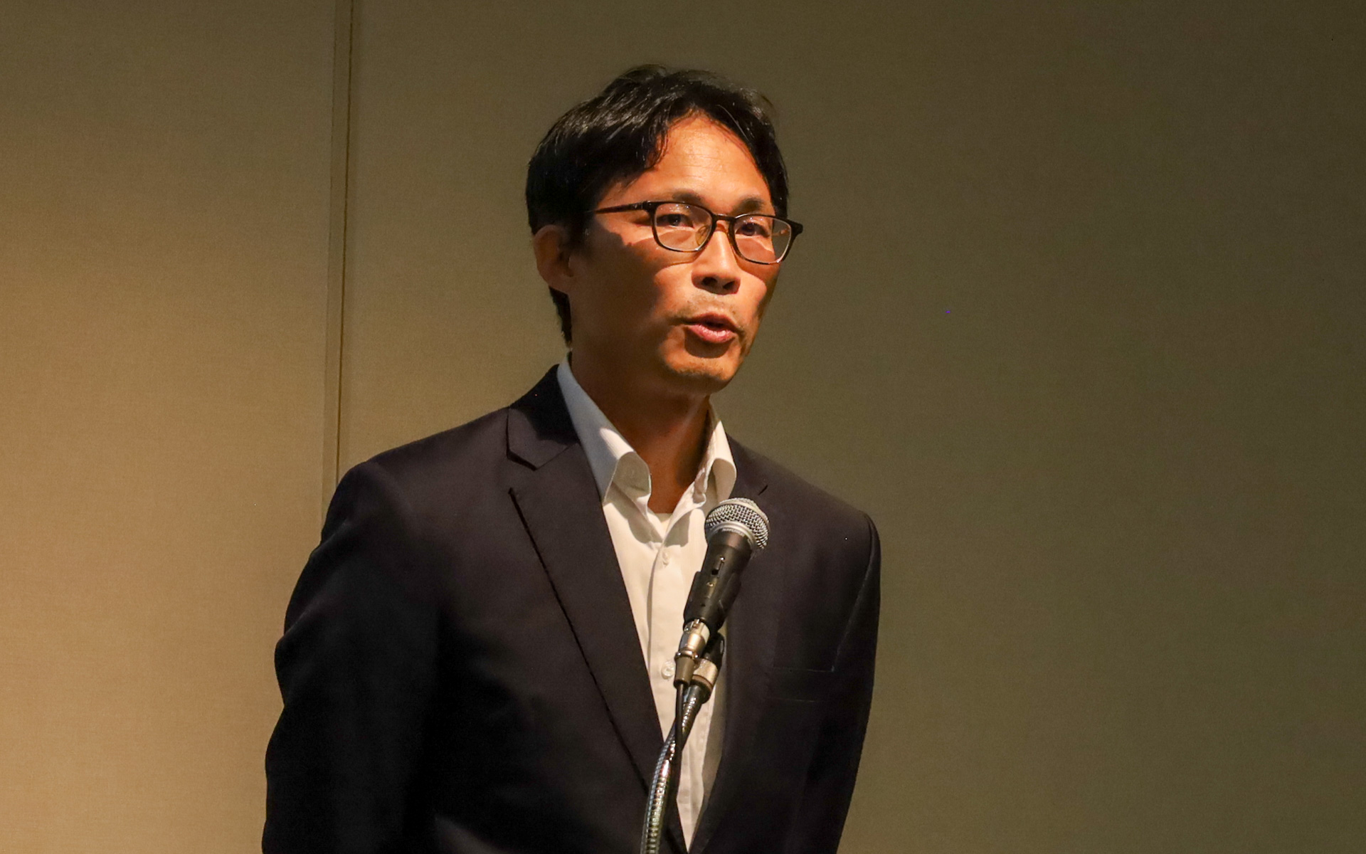 スズキ 二輪事業本部 二輪営業・商品部 チーフエンジニアの田鍬洋介氏