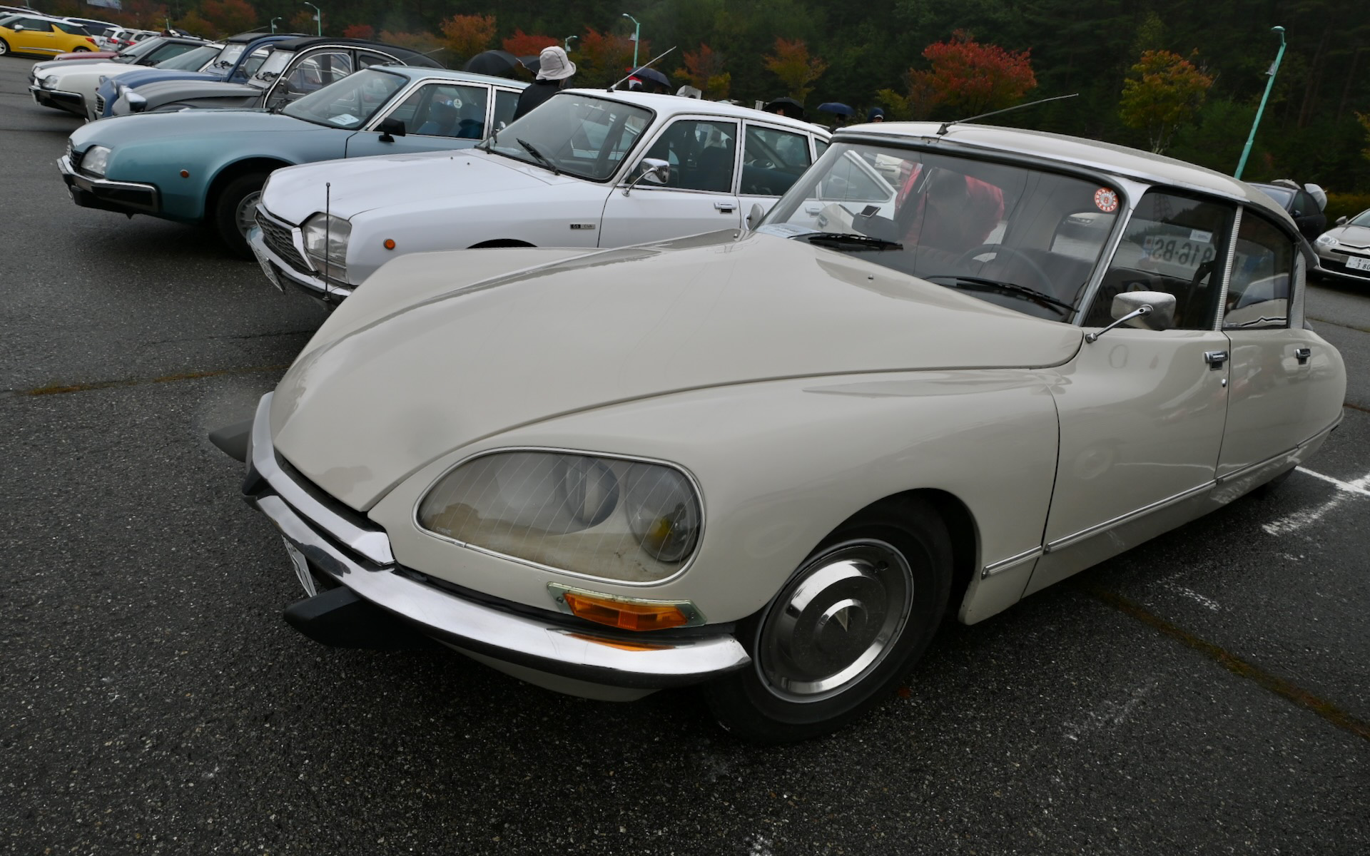 熊本から参加していた1971年式の「DS」
