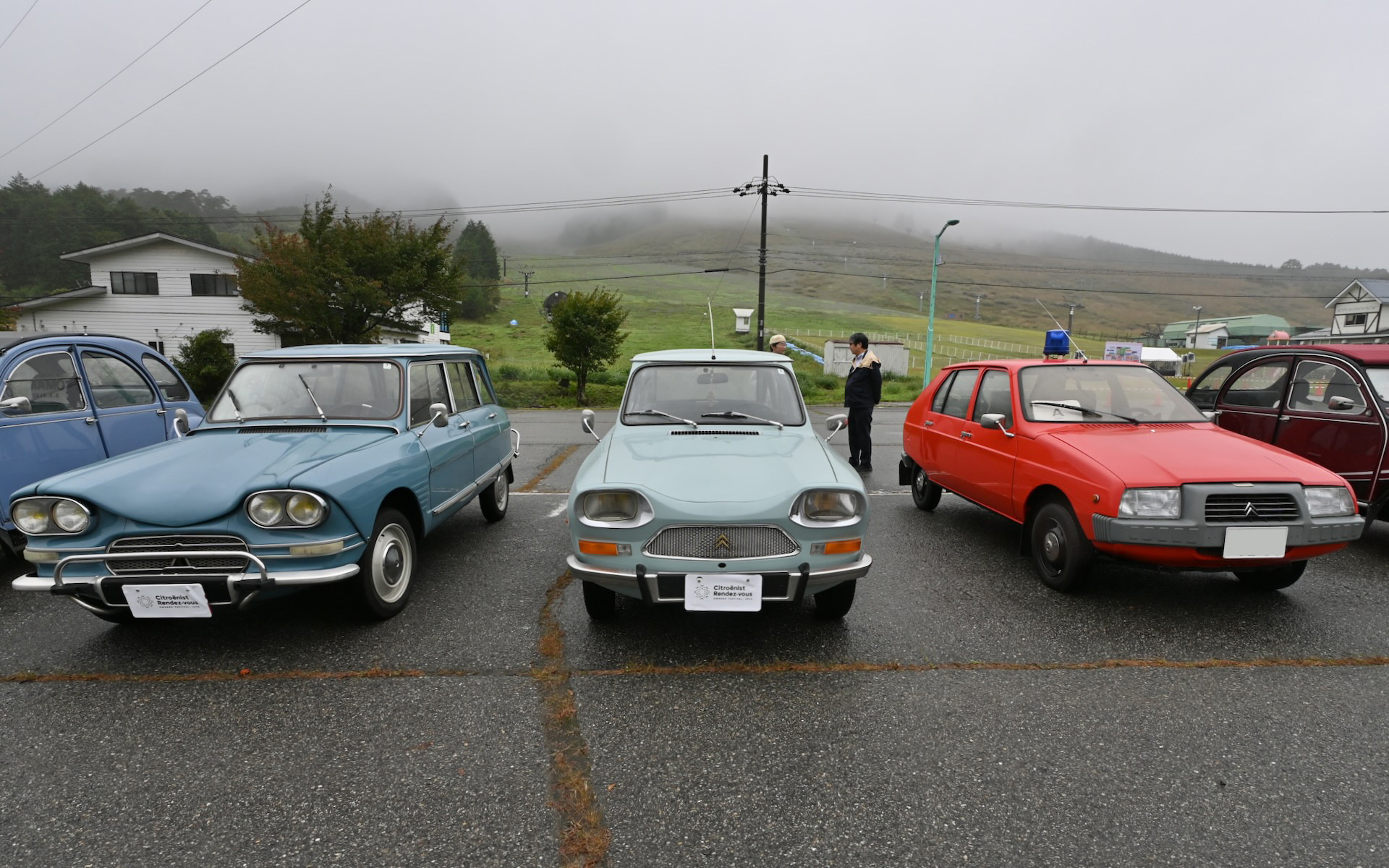 左から「ami 6」「ami 8」「VISA」。いずれも希少な個体だ