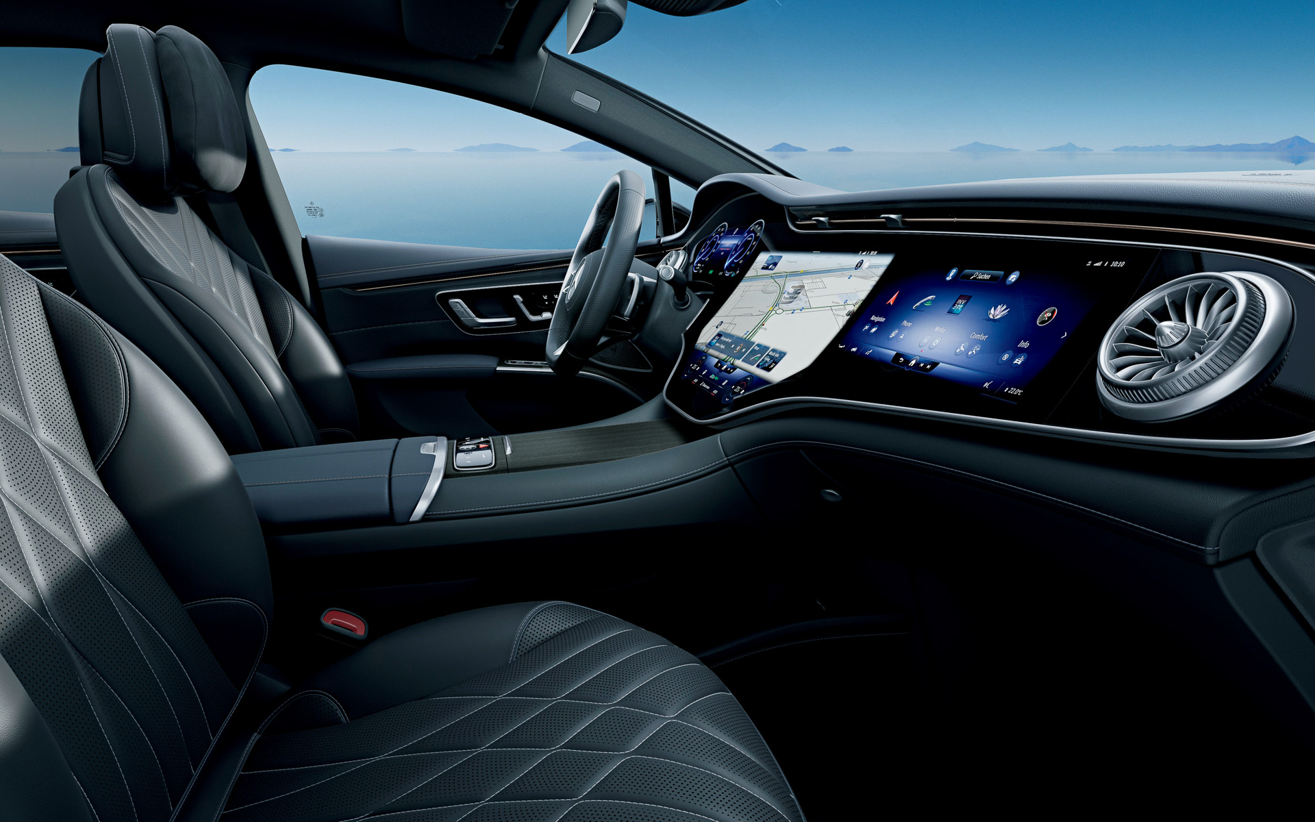 EQS 450＋ AMGラインパッケージのインテリア