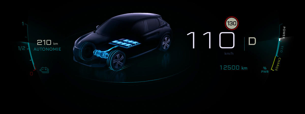 「3Dデジタルヘッドアップインストルメントパネル」は情報をホログラムで3次元表示