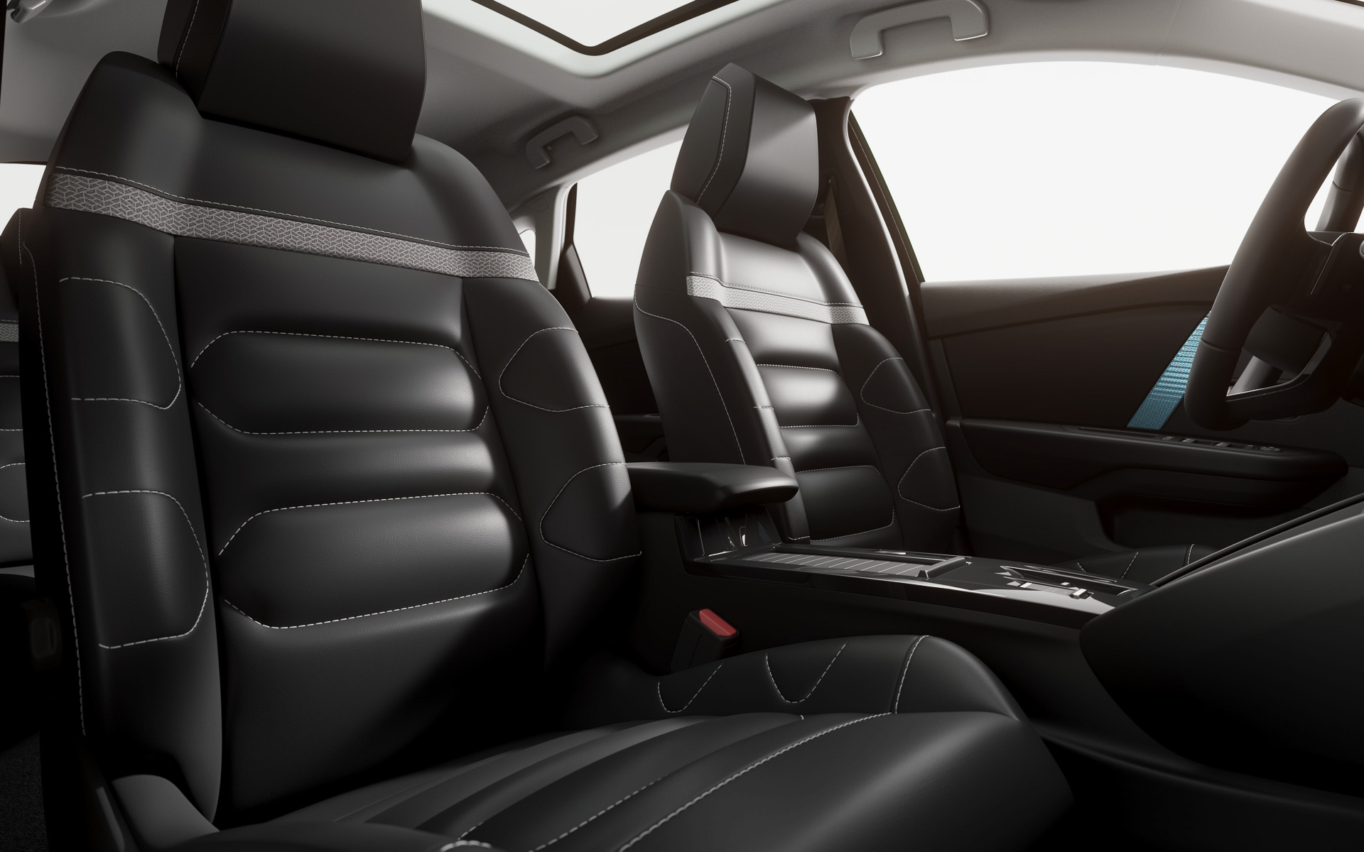 アドバンストコンフォートシートはシート表皮の下に15mmの特別なフォームを設置して比類ない柔らかさを実現