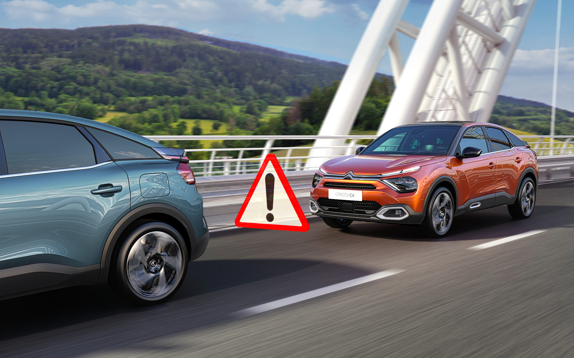 「ディスタンスアラート」の作動イメージ