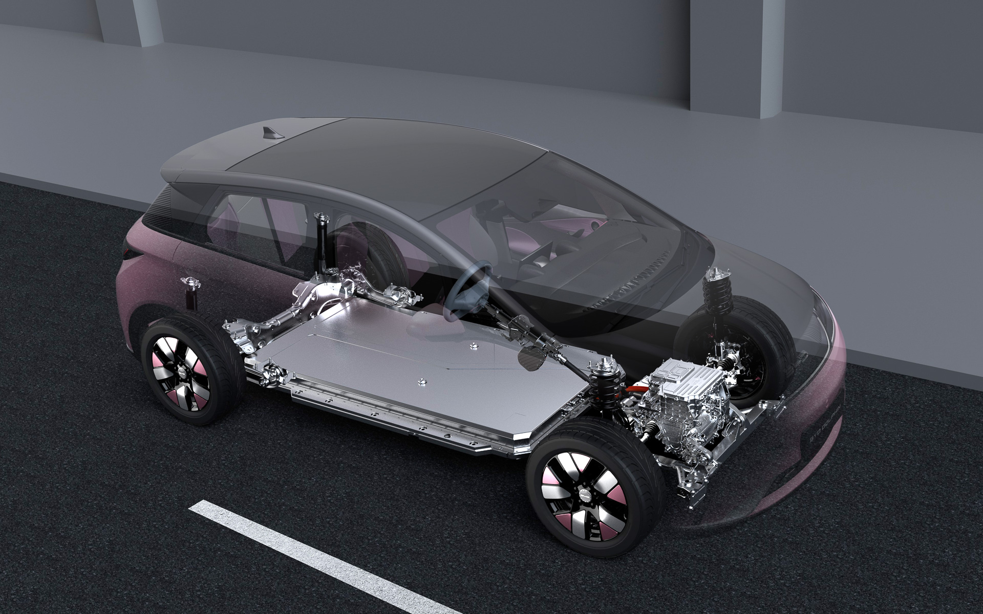 BEV専用プラットフォーム「e-Platform 3.0」の採用でキャビンスペースを最大化