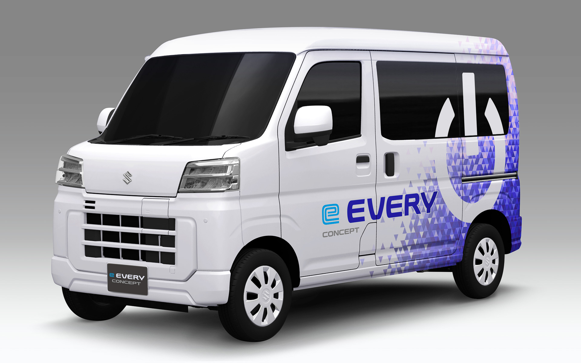 スズキ、ダイハツ工業、トヨタ自動車の3社で共同開発するBEVシステムを搭載した商用軽バン「e EVERY CONCEPT」
