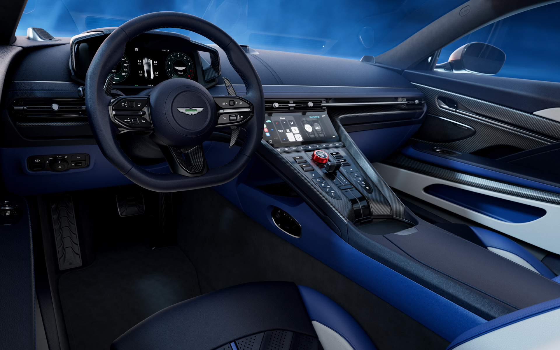 DB12 Sのインテリア