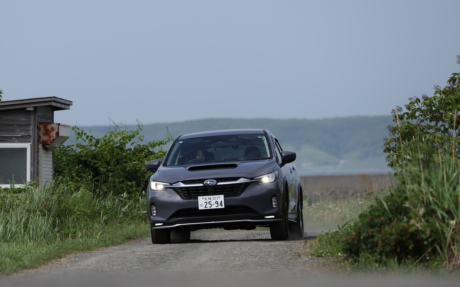 自然豊かな釧路を走り回る