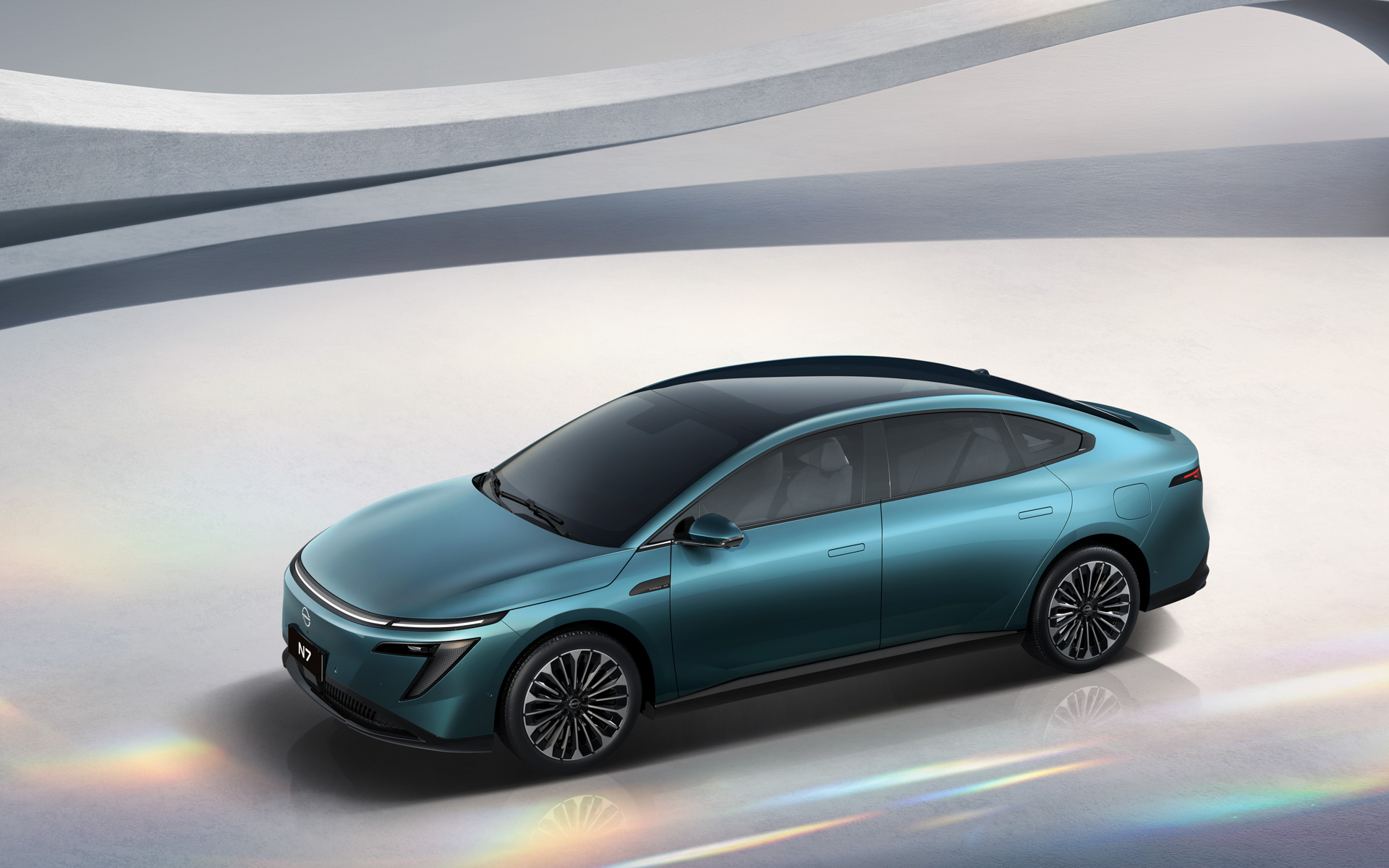 東風日産の新型セダン電気自動車「N7」