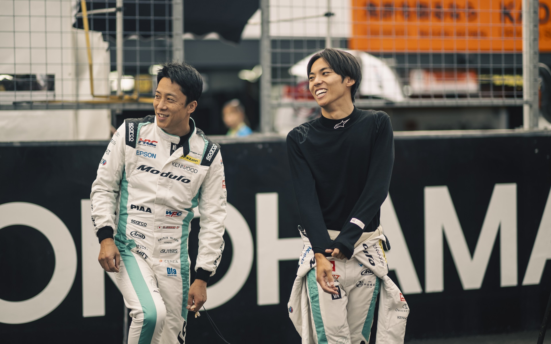 Modulo Nakajima Racing 伊沢拓也選手（左）／大草りき選手（右）