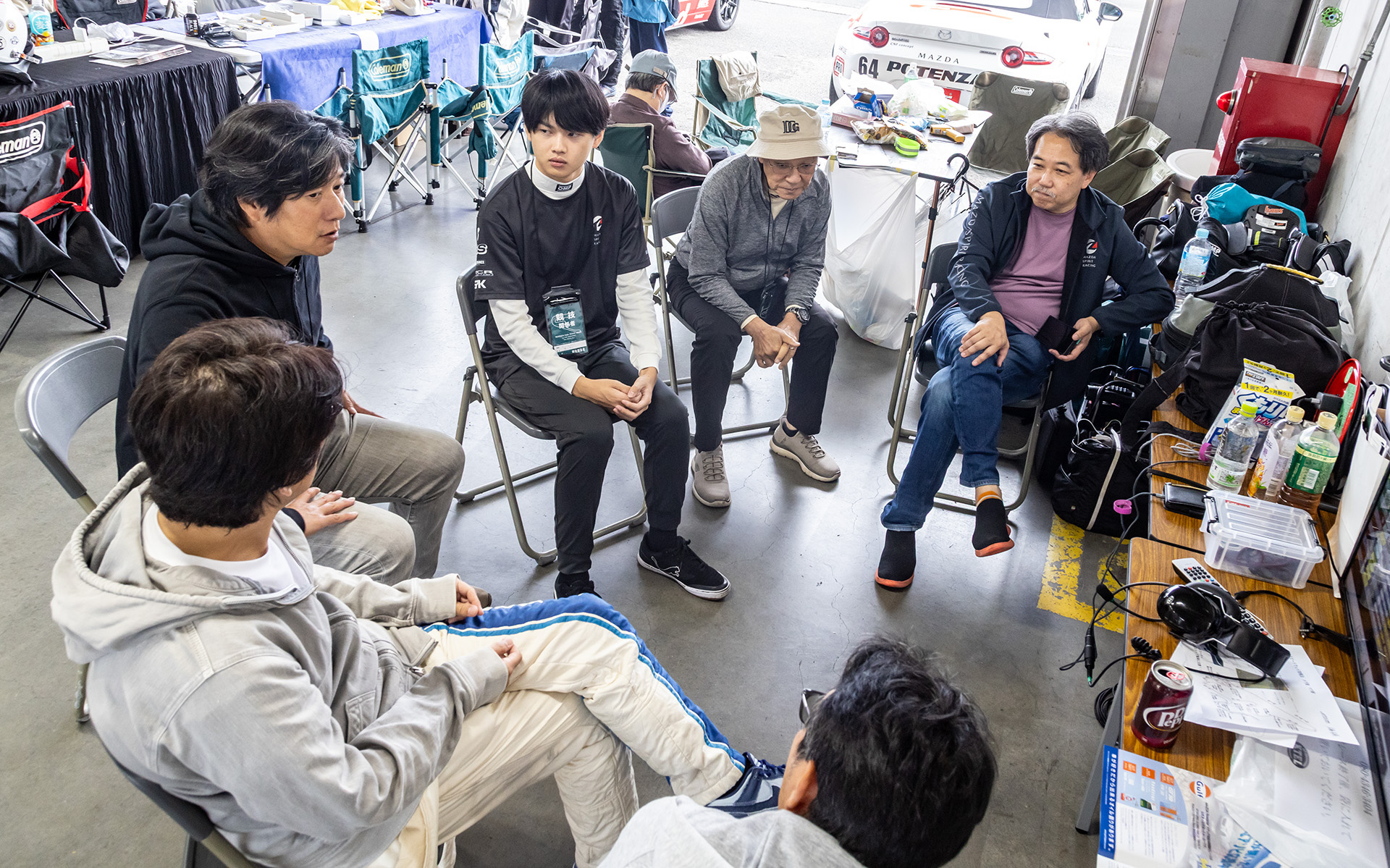 チームに戻っても、戦い方についての意思合わせ