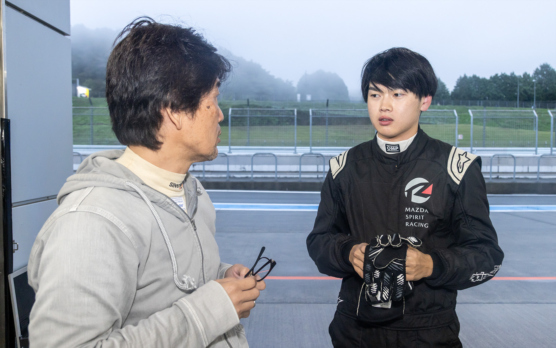 走行を終えた瀬川氏