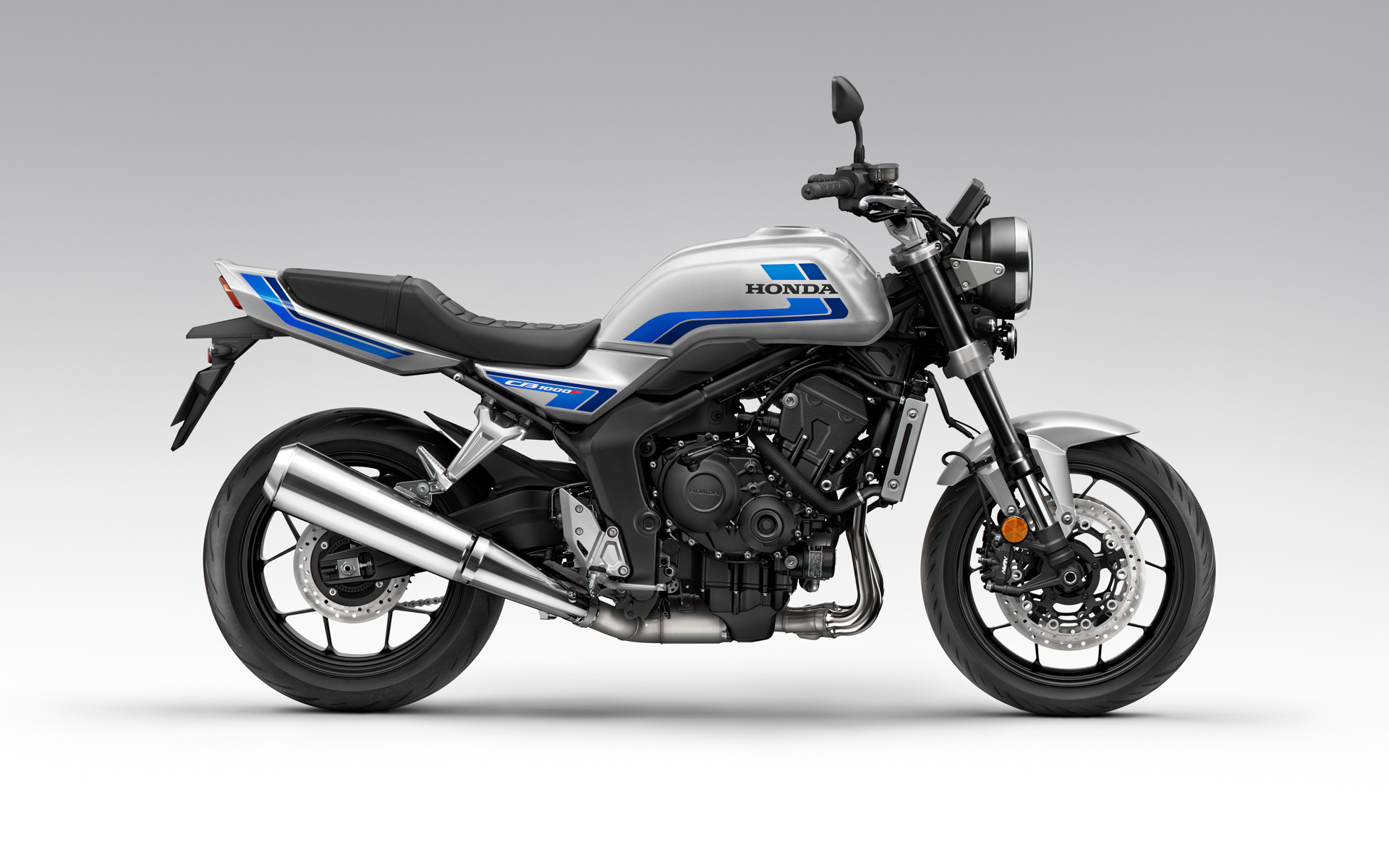 CB1000F ウルフシルバーメタリック（ブルーストライプ）