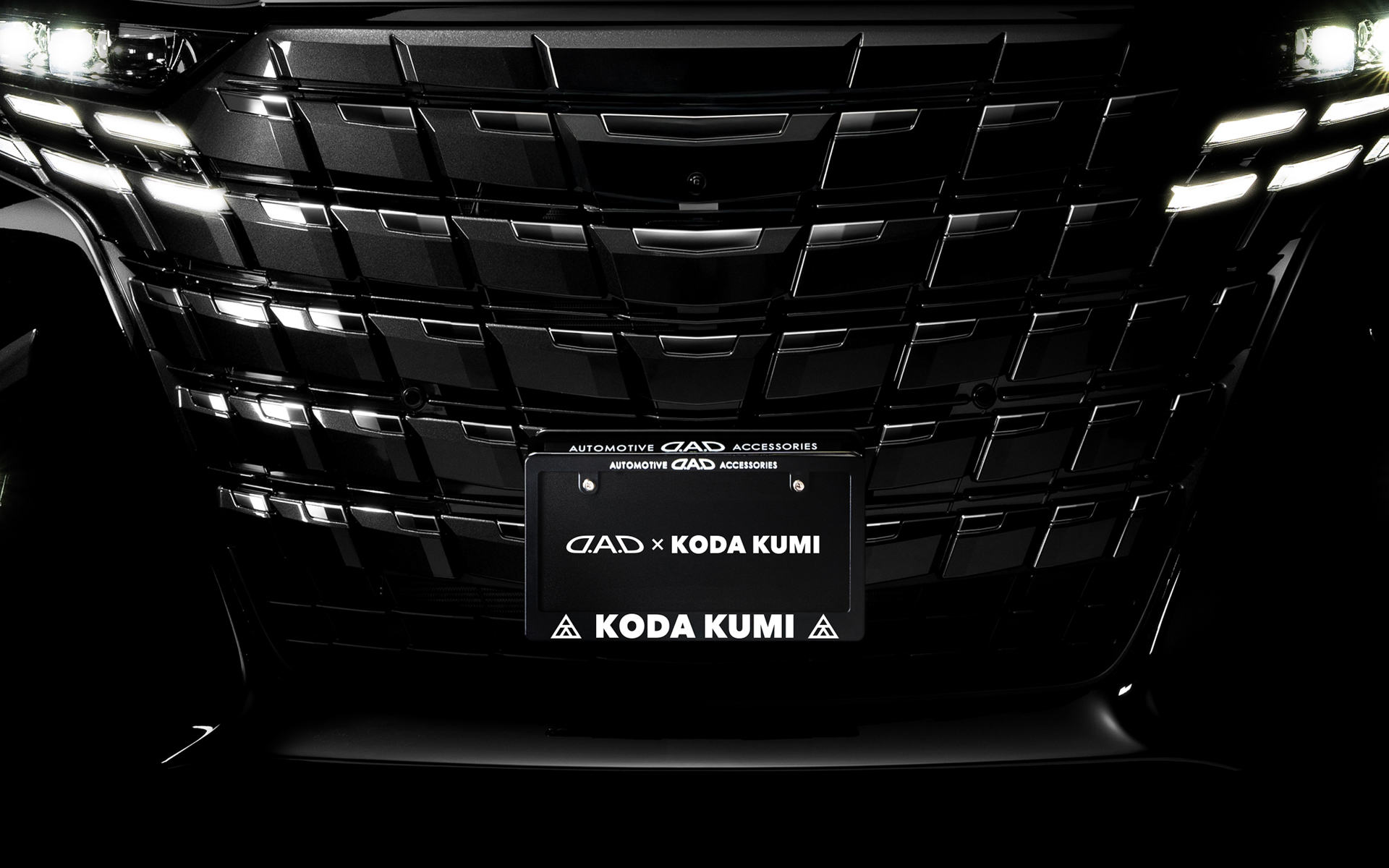 D.A.D×KODA KUMI ナンバーフレーム