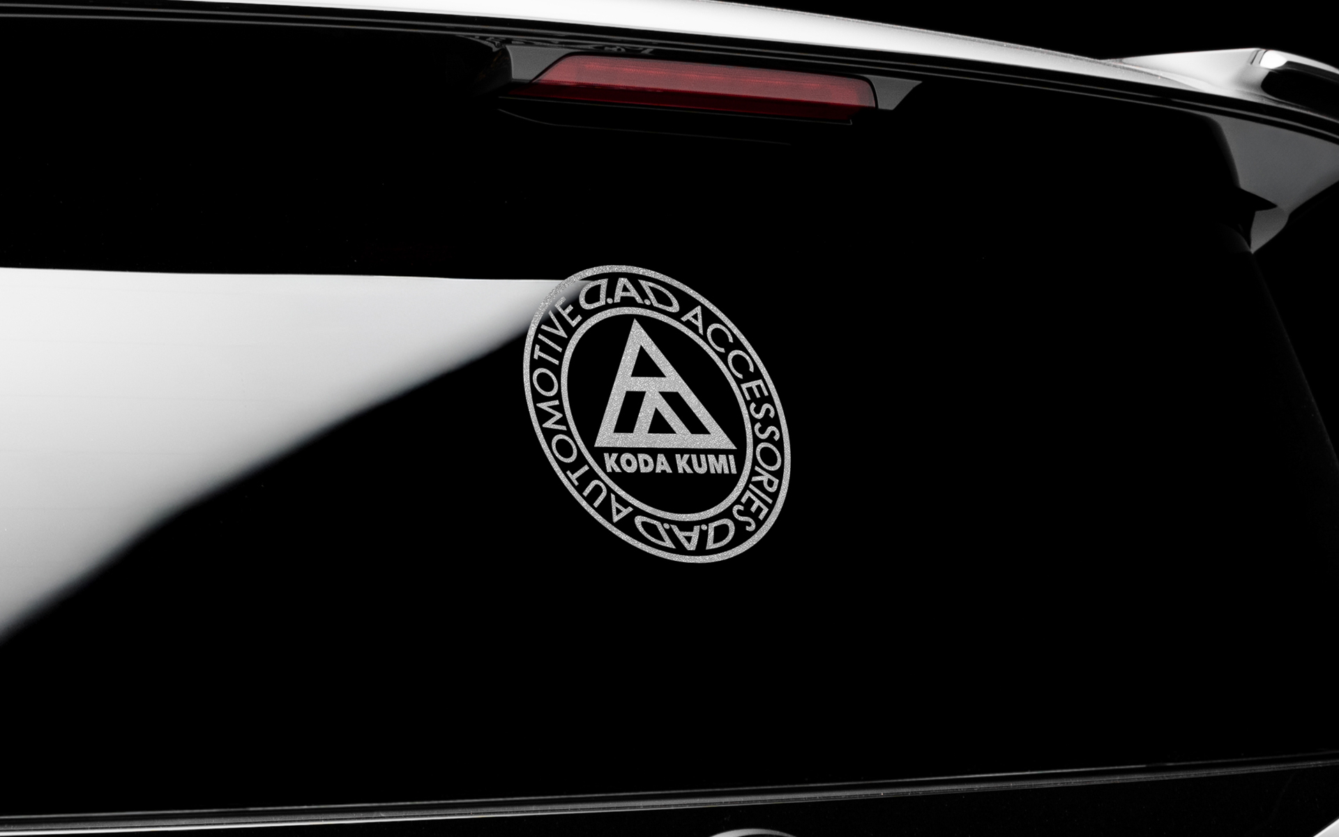 D.A.D×KODA KUMI サークルステッカー