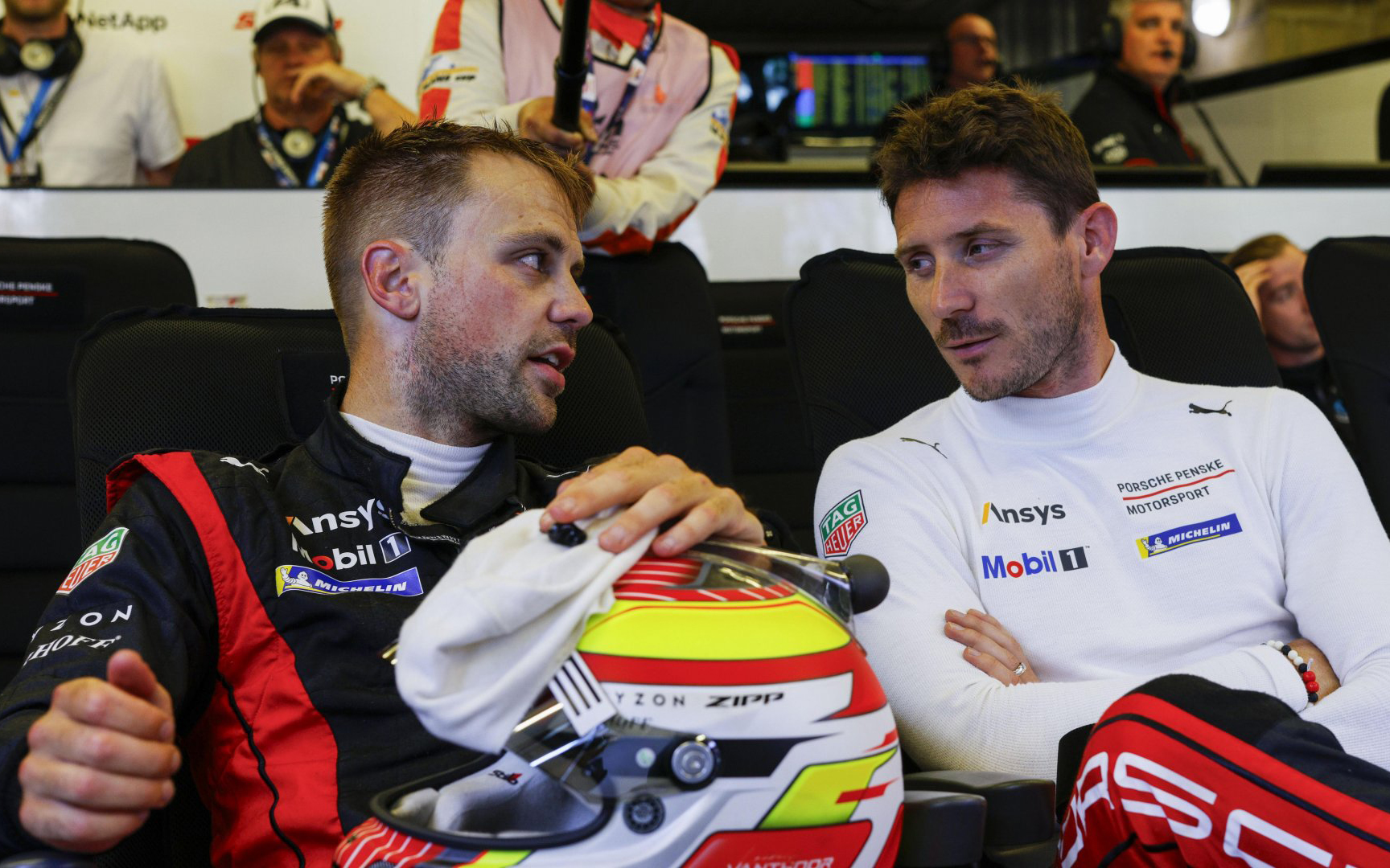 ローレンス・ヴァントール選手（左）