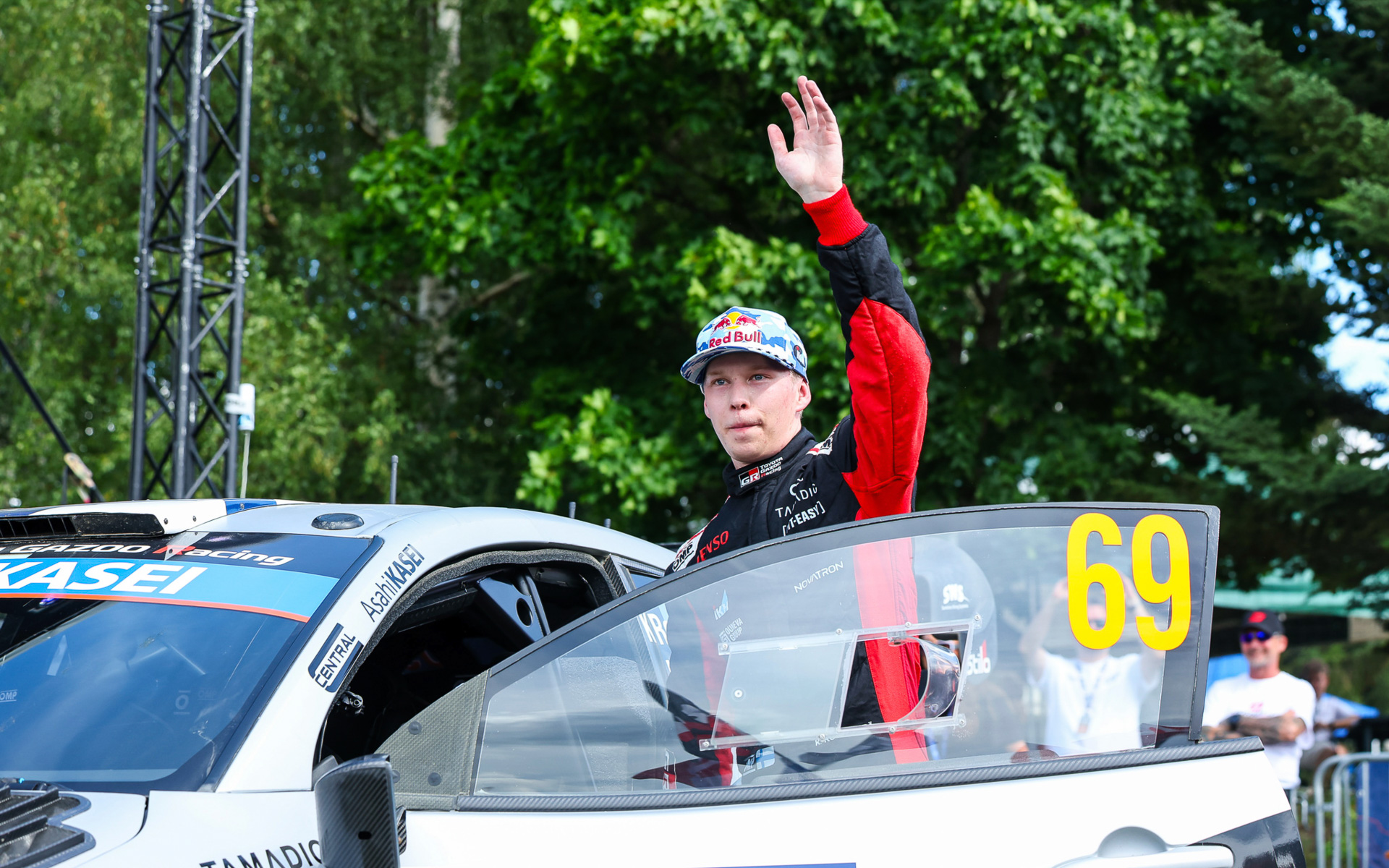 WRCチャンピオンを2度獲得しているカッレ・ロバンペラ選手。2026年シーズンは、スーパーフォーミュラに挑戦する