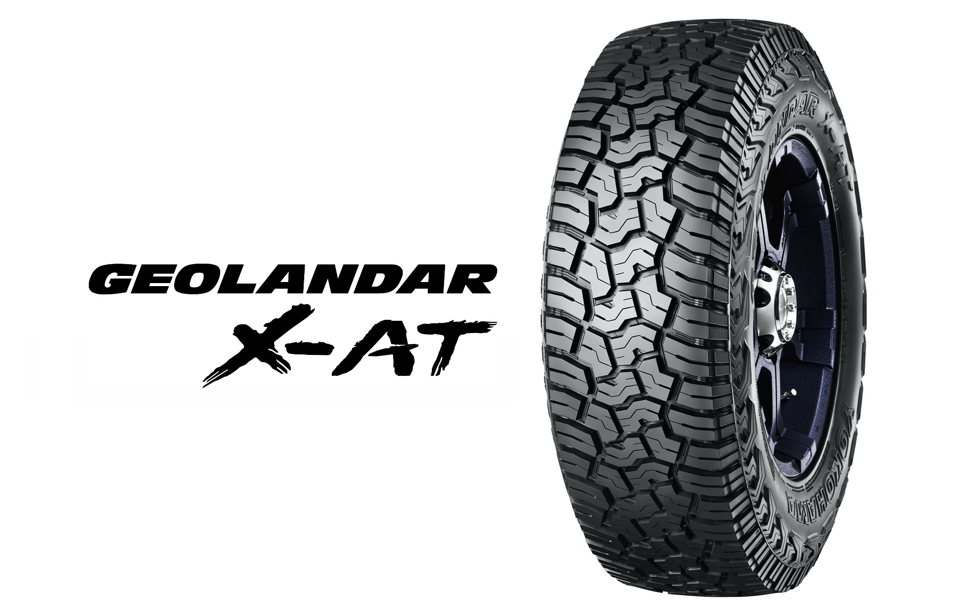 レースに供給するタイヤのベースとなるオールテレーンタイヤ「GEOLANDAR X-AT」