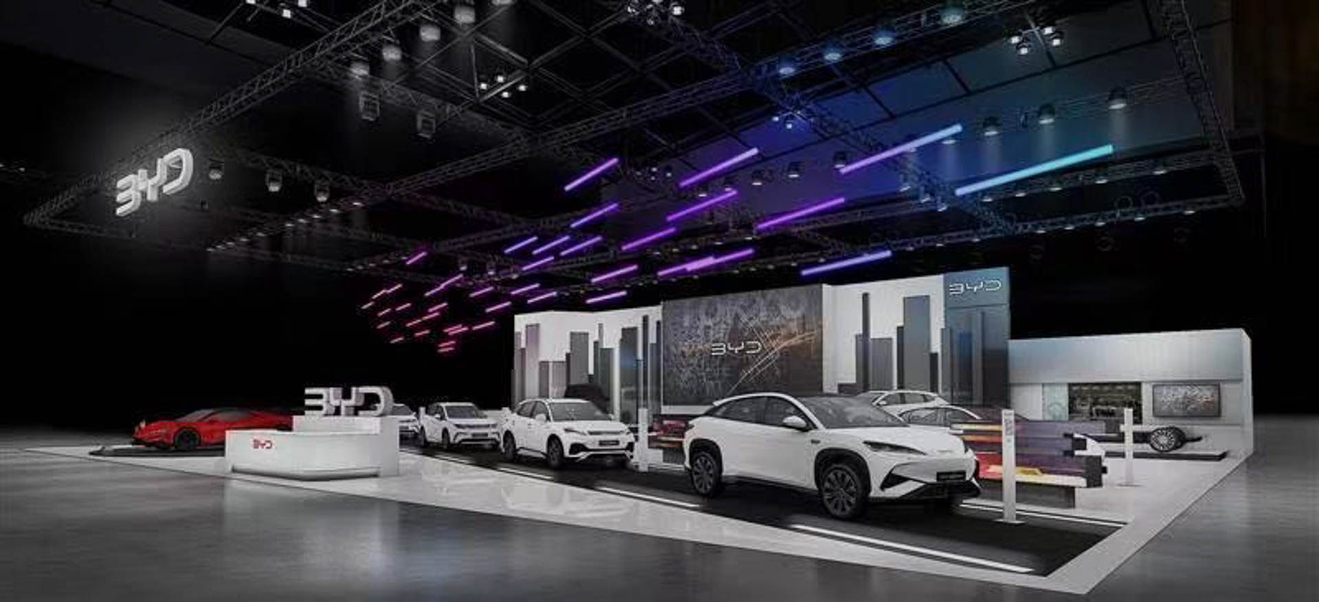 乗用車部門のブースイメージ