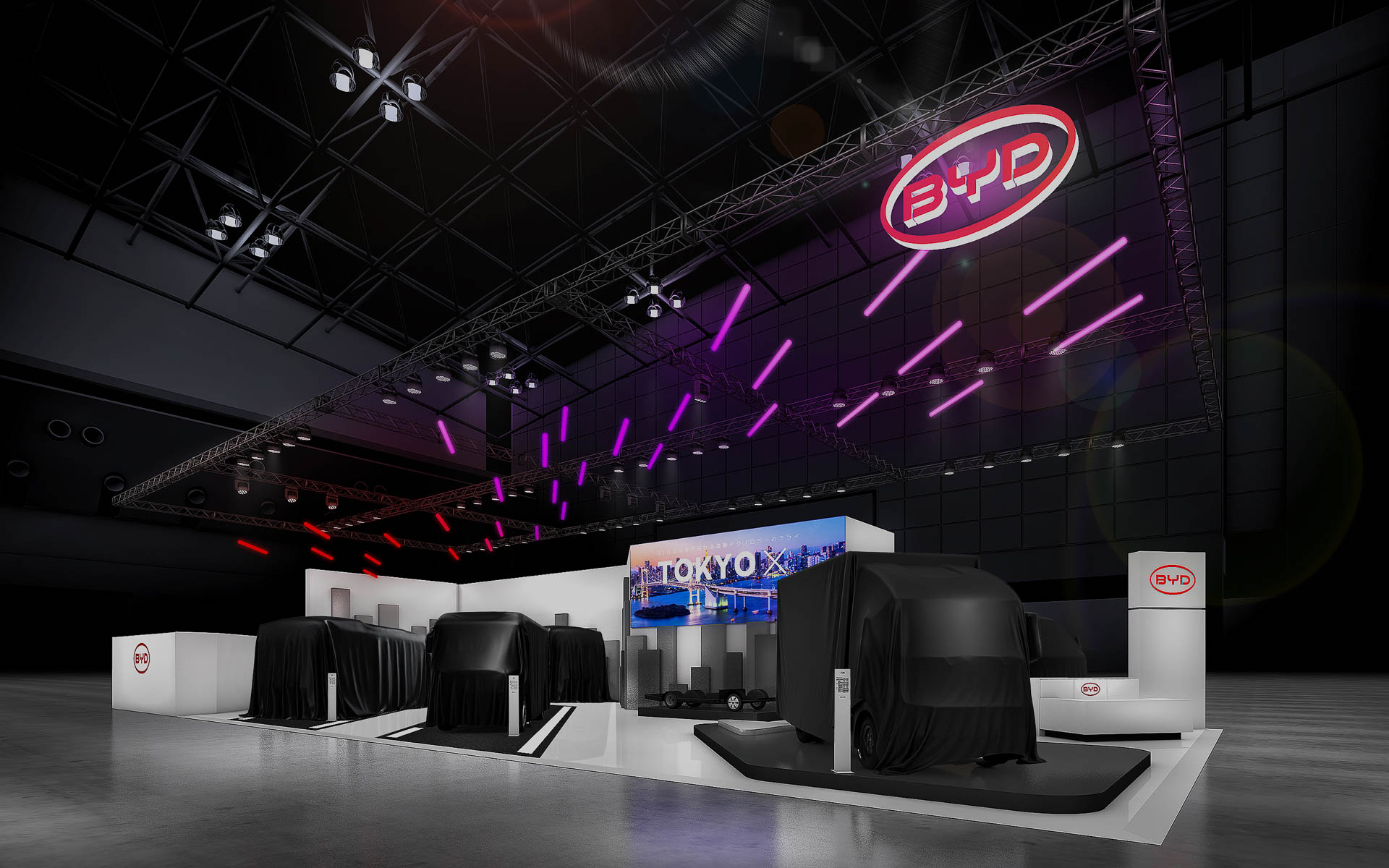 商用車部門のブースイメージ