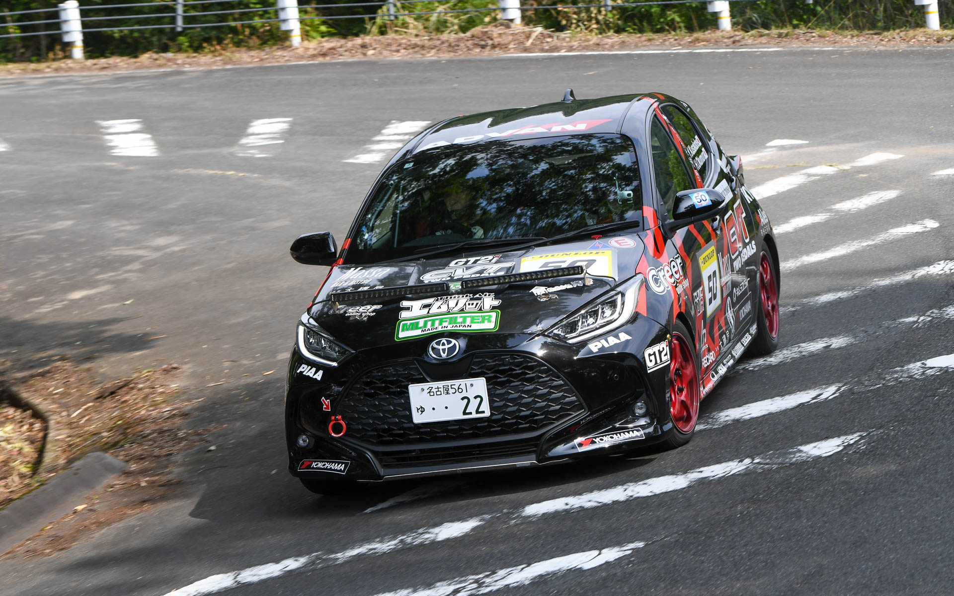 MUSCLE RALLYチームのヤリススポーツCVT