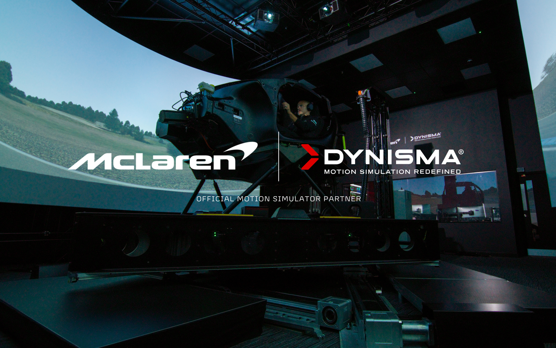 マクラーレンがDynisma製の最先端シミュレータ「DMG」を導入