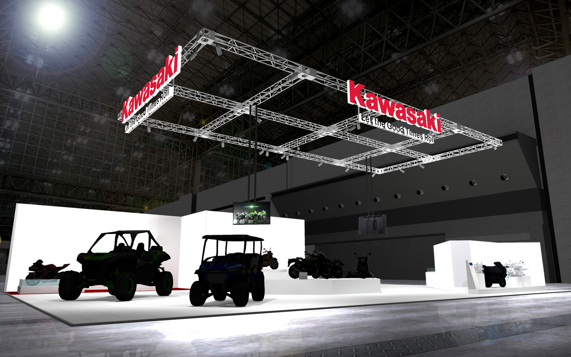 カワサキブース