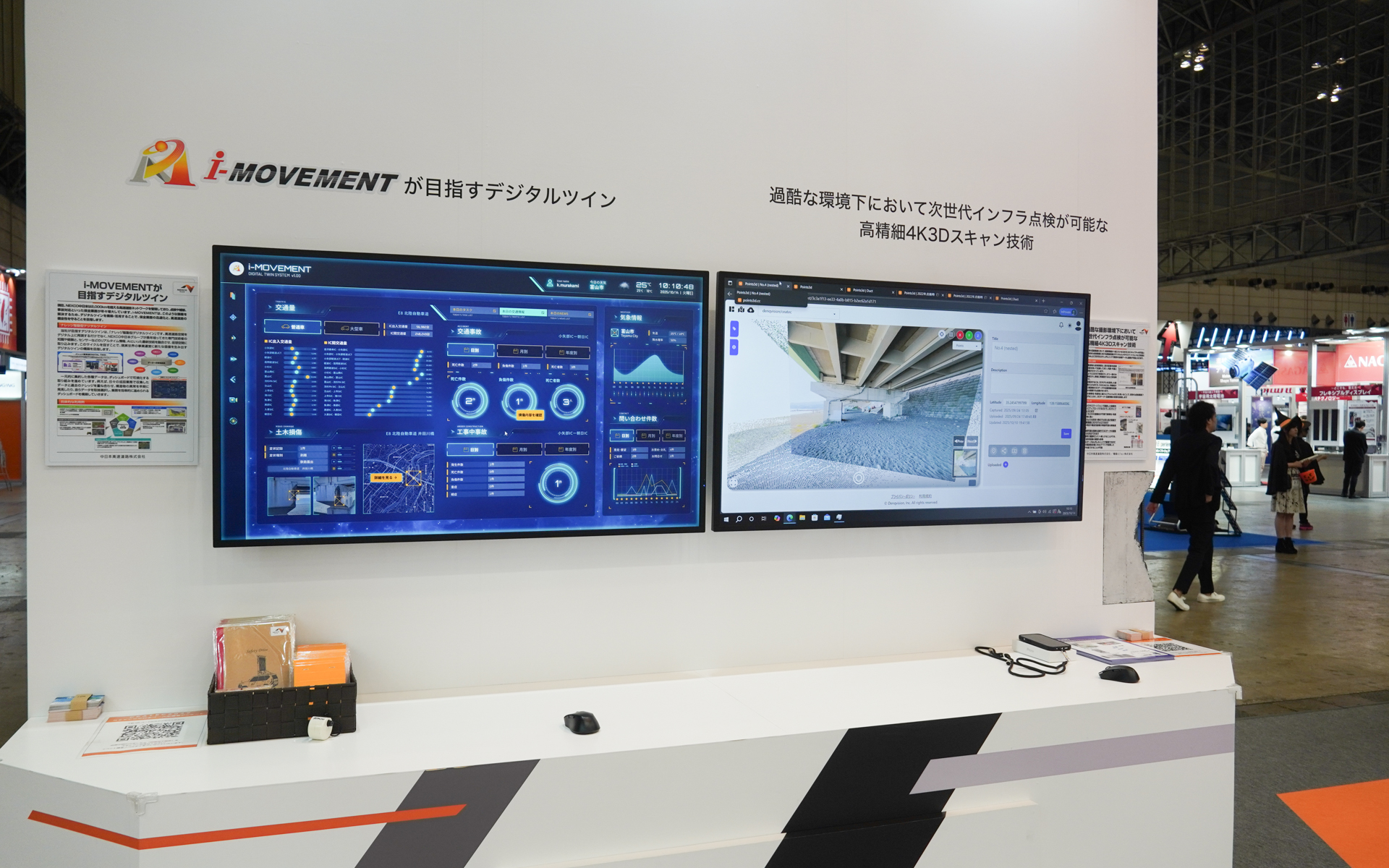 道路管理のソリューションなど