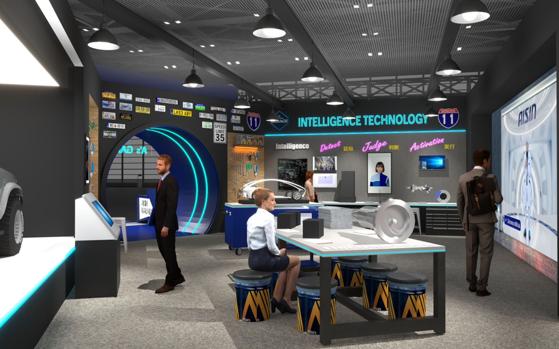 アイシンのA's GARAGE