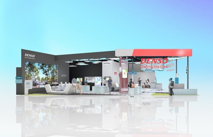デンソーの出展ブースイメージ