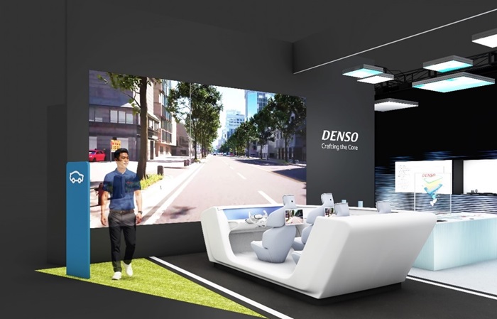 4人乗りシミュレーションカーのイメージ