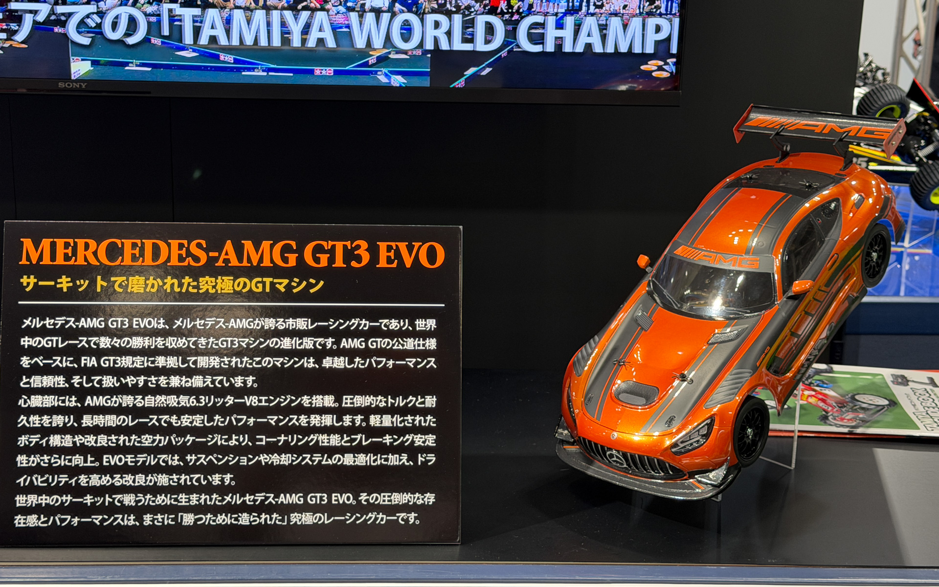1/10RC メルセデス AMG GT3 EVO（TT-02シャーシ）
